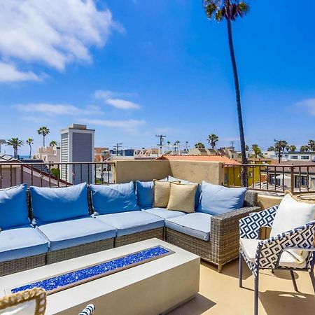 Stunning Ocean View Home W Rooftop Terrace, Firepit, Fast Wifi, Ac & Parking! San Diego Exterior photo