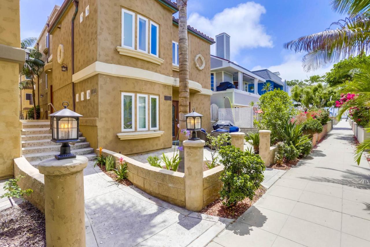 Stunning Ocean View Home W Rooftop Terrace, Firepit, Fast Wifi, Ac & Parking! San Diego Exterior photo